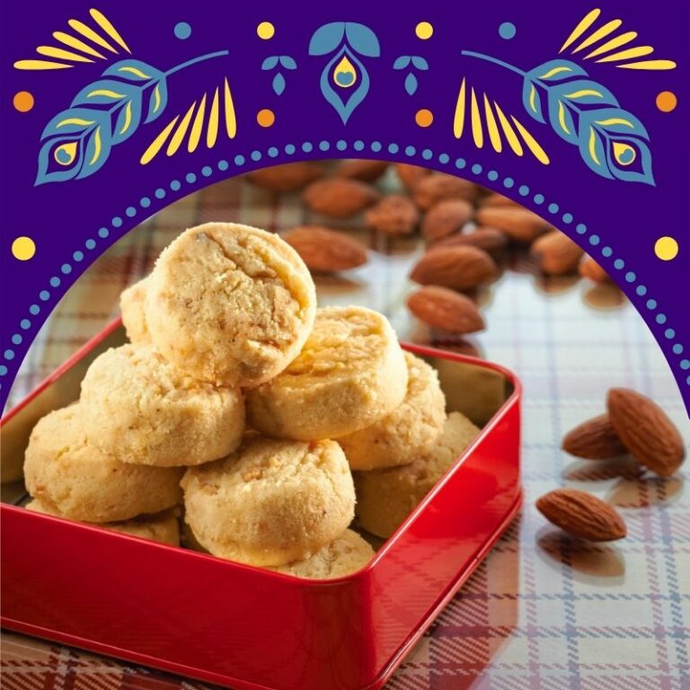 Almond Cookies Deepavali 2024