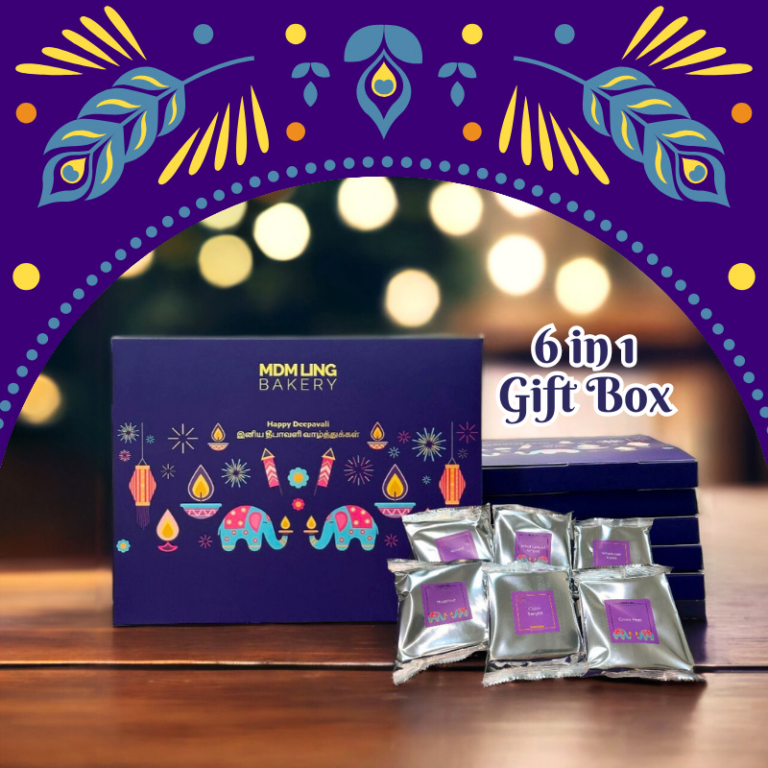 Mdm Ling Bakery Diwali Deepavali Cookies 2024 Delight Gift Box