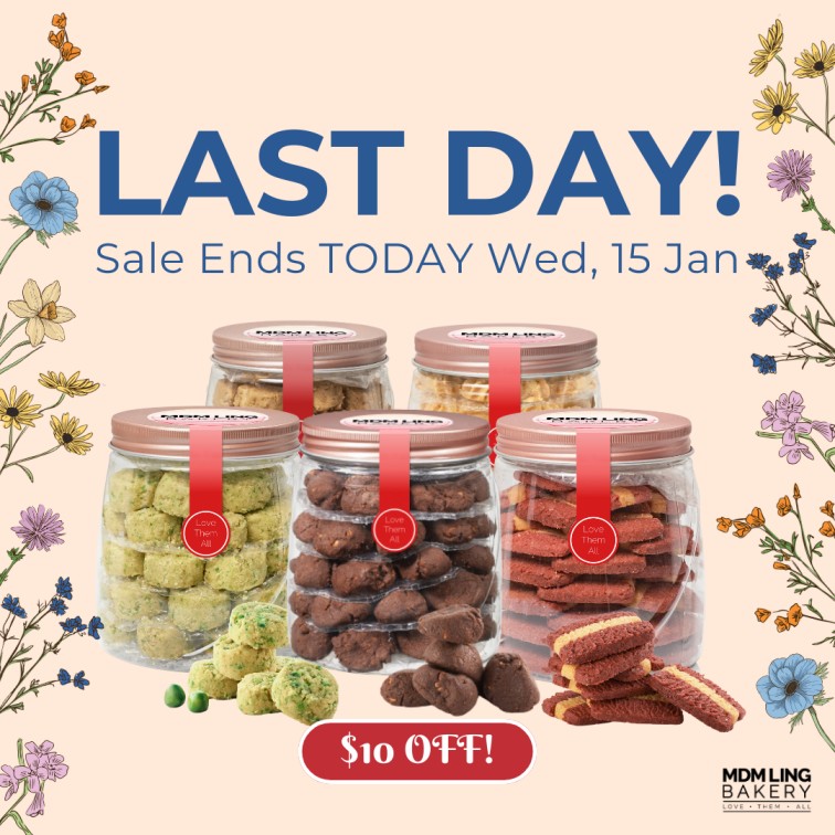 CNY Cookies Sale Last Day